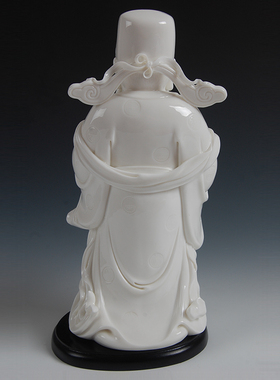 【感恩结缘优惠】《汉白玉瓷福禄寿三星神像》家居饰品送老人礼品