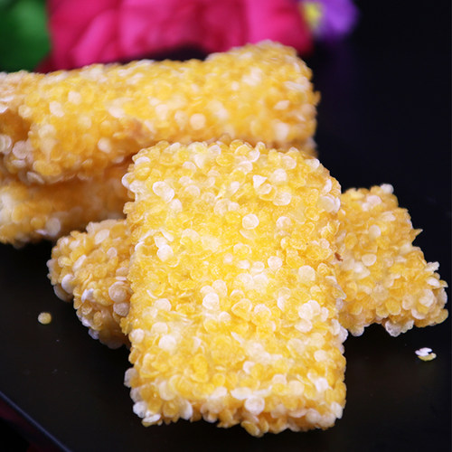 阿诺雪花香芒酥芒果派奶茶油炸小吃咖啡店酒店甜点小吃250克10个 - 图1