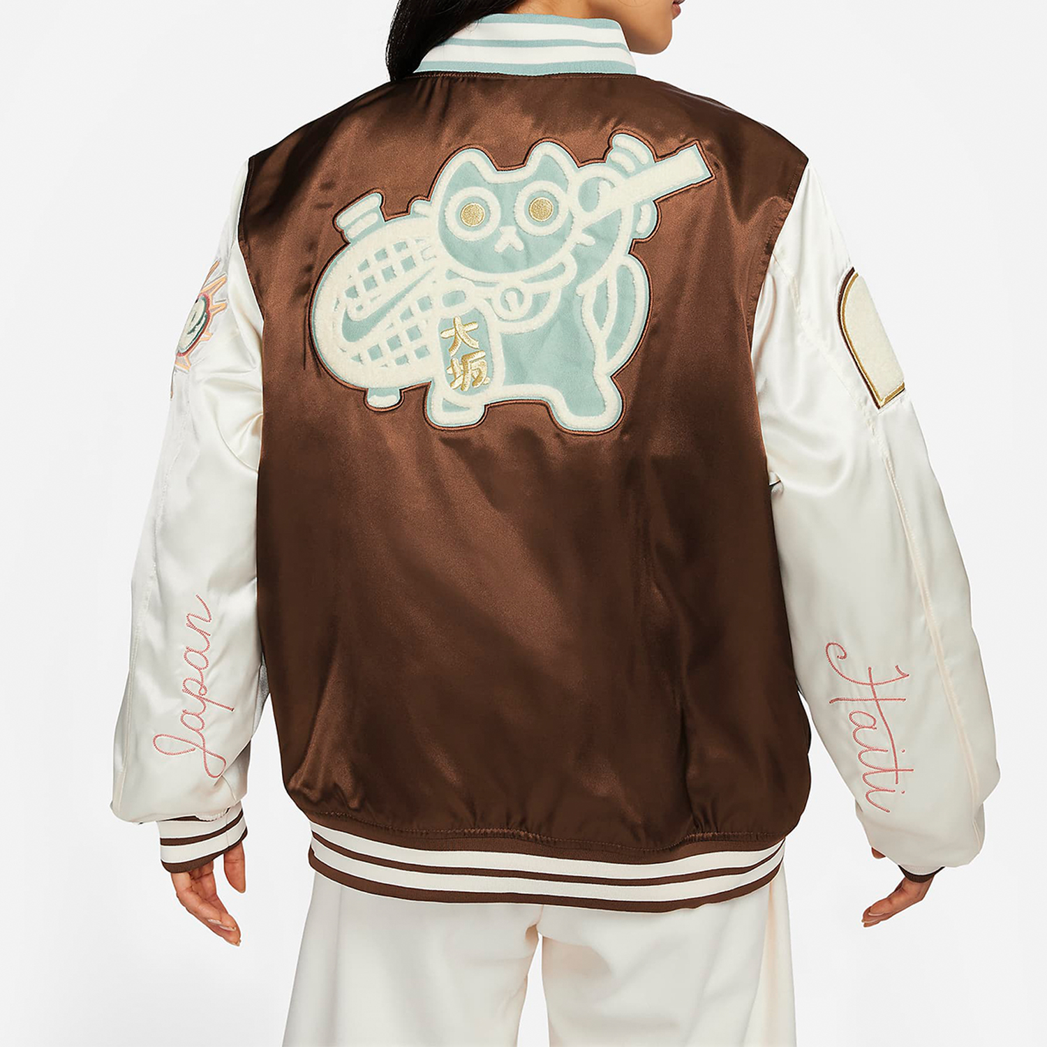 Nike/耐克正品新款女装休闲宽松舒适运动防风保暖夹克外套FD5524 - 图0