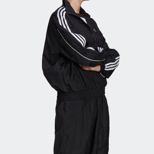 Adidas/阿迪达斯正品三叶草女子梭织立领运动夹克外套 GN2928 - 图1