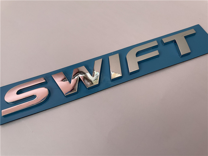 适用长安铃木雨燕后后备箱字标后车标SWIFT字标尾部车贴标志改装 - 图1