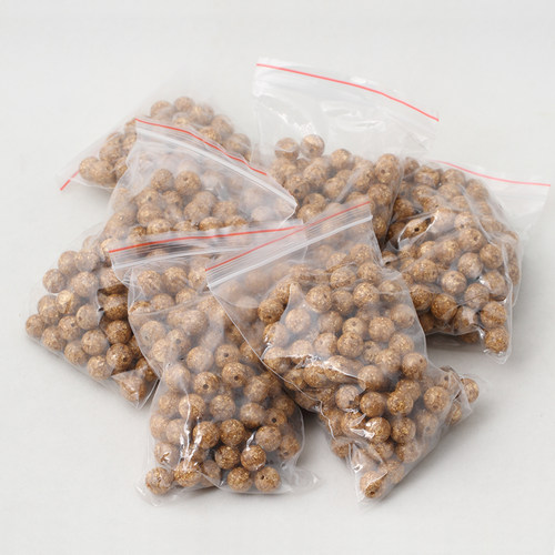 台湾金箔圆珠散珠diy佛珠配珠饰品配件手链项链材料120颗每包 - 图2