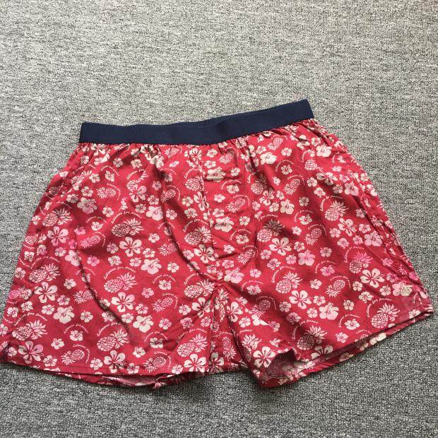 瑕疵印染，民族风纯棉印花男士内裤 阿罗裤 平角裤短裤家居裤,淘宝优惠券,粉丝福利购,淘宝优惠卷