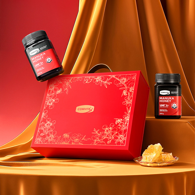 comvita康维他麦卢卡蜂蜜礼盒manuka送朋友送长辈新西兰礼物实用 - 图0