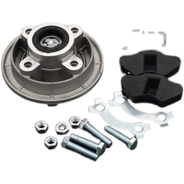 Motorcycle buffer body assembly Jialing JH70 Dayang DY100 curved beam car 110 buffer rubber rear wheel hub big flying seat