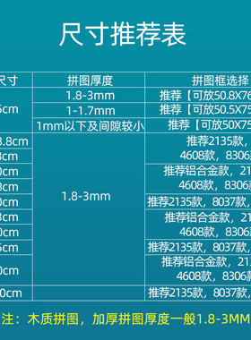 拼图画框装裱框架相框挂墙定制