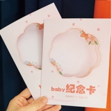 Памятные отпечатки рук для новорожденных, карточки