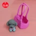 Pink Tote Bag Pet Cat Dog Barbie Barbie 30CM Phụ kiện búp bê Nhà Dress Up Girl Đồ chơi - Búp bê / Phụ kiện