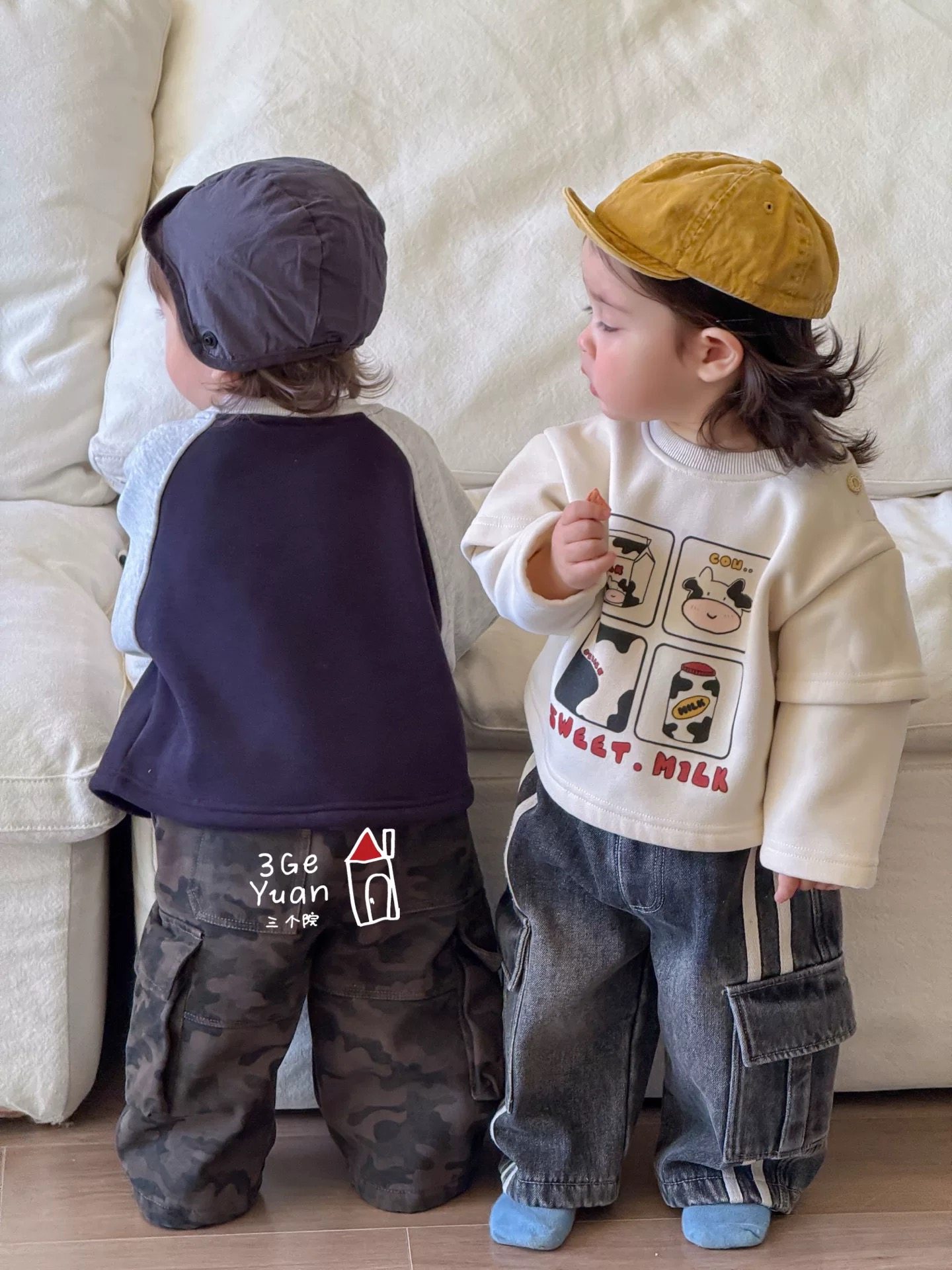 三个院2025年深秋男女宝贝新款加绒外套卫衣断码清仓,淘宝优惠券,粉丝福利购,淘宝优惠卷