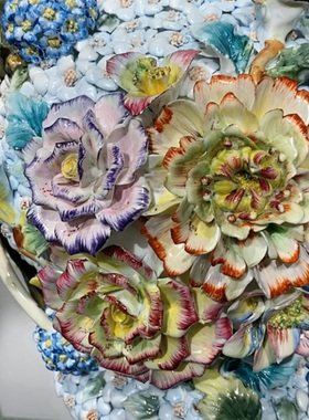 客厅花瓶茱莉安陶瓷法式