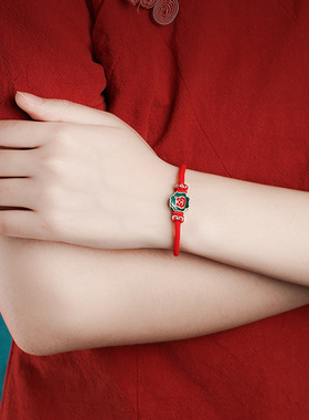 龙结故宫上新十二生肖S925纯银手