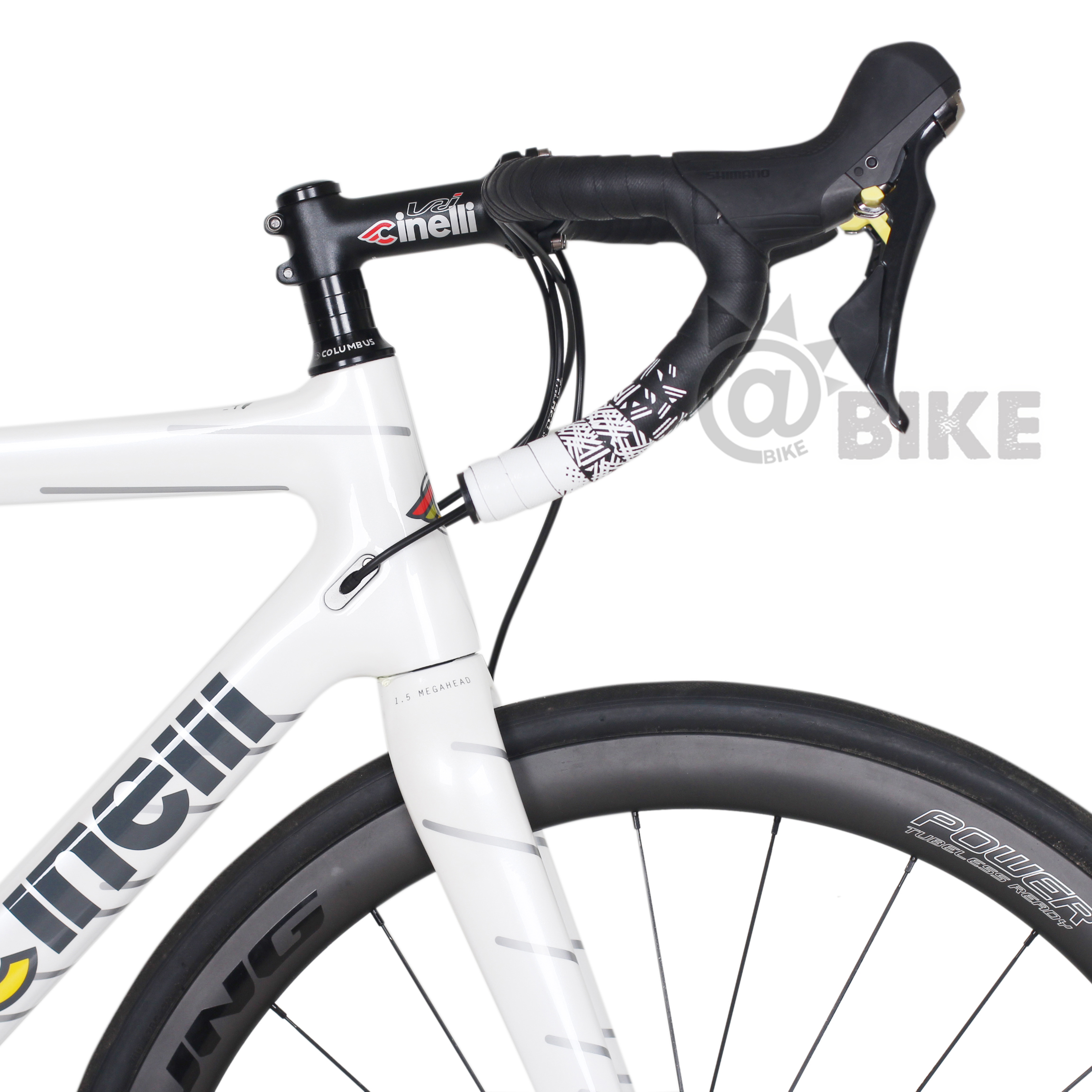 @bike 意大利 CINELLI veltrix disc 全碳纤维碟刹公路自行车整车 - 图0