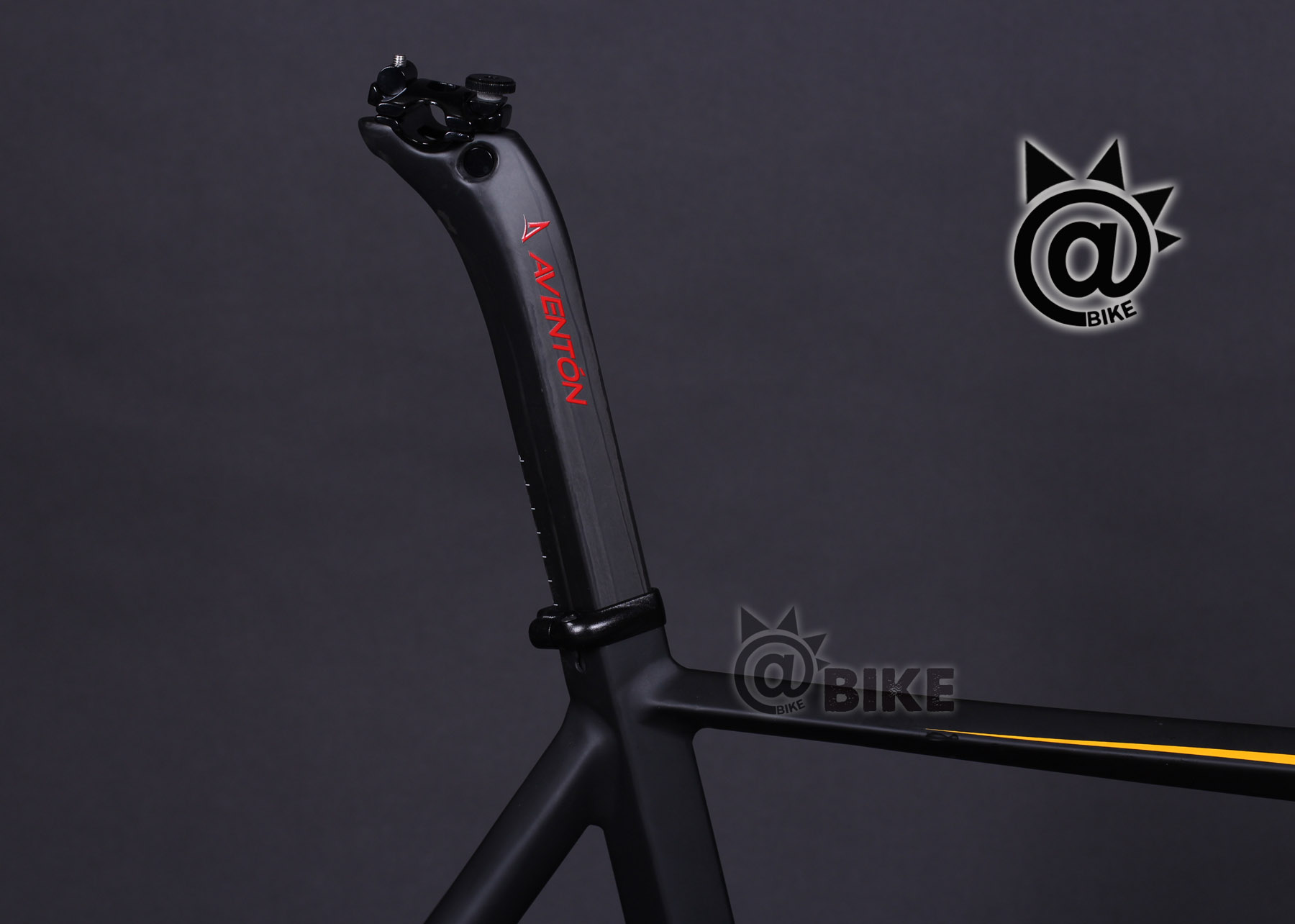 @BIKE  AVENTON Diamond 钻石车架组 含碳叉 坐管 碗组 黑色 - 图1