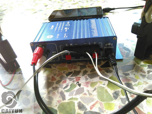 Lvpin品牌180W双声道低音小功放，12V家用汽车车载音响功放机 - 图0