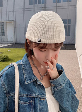 秋冬防寒针织瓜皮帽男女嘻哈