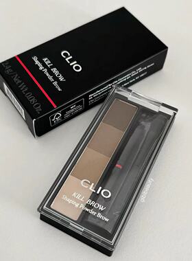 韩国Clio珂莱欧持久四色眉粉