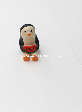 款可选多肉植物企鹅白熊达摩摆件