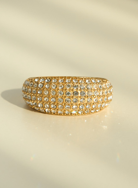 DASEIN ACC欧美秋季限定新品BlingBling小众复古风大款挎包戒指