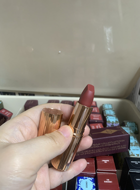 ct缇尔泊丽摩登雾感唇膏吻痕丝绒哑光红棕豆沙色wos色号20批次