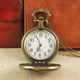 Retro zodiac pocket watch that can hold photos of the Year of the Dragon