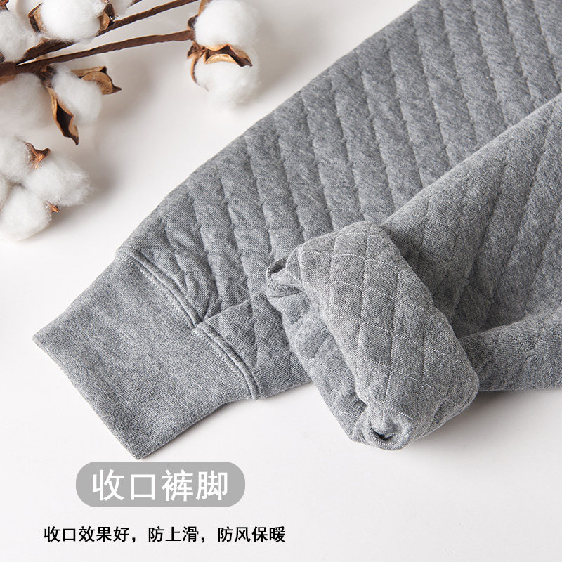 AB内衣加厚护膝男女纯棉夹棉棉毛裤三层保暖单件单条高腰秋裤长裤,淘宝优惠券,粉丝福利购,淘宝优惠卷