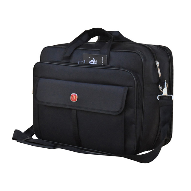 Men's bag business bag widened shoulder bag handbag backpack dual-purpose document bag business bag tool bag computer bag D3