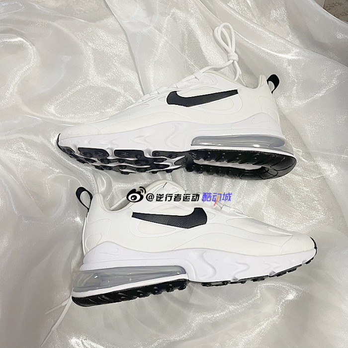 NIKE耐克男女Air Max 270React气垫减震运动休闲跑步鞋CI3899-101 - 图2