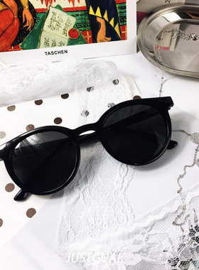 墨镜韩版街拍ins小脸近视太阳镜