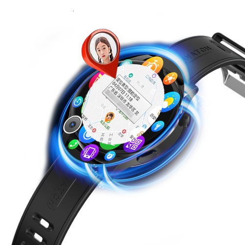 Мультяшный браслет, батарейка для часов для взрослых для школьников, есть синхронизация с телефоном, функция геолокации, сенсорный экран, для средней школы