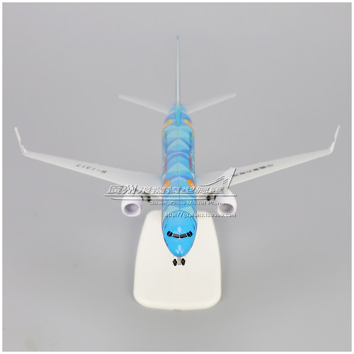 中国东方航空 波音 B737-800 冰雪 B-1317 合金 仿真客机飞机模型 - 图2