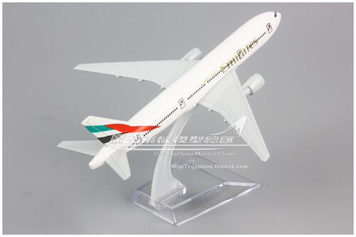 阿联酋航空 波音 B777 A6-ERT 合金金属 客机 仿真 飞机模型 16cm - 图1
