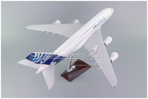空中客车空客 Airbus A380 原型机 F-WWOW 树脂仿真飞机模型 45cm - 图3
