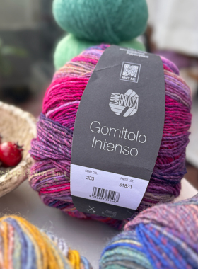 Lana Grossa-Gomitolo Intenso羊毛手工编织钩针棒针毛线