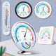 Deli temperature and humidity meter household wall-mounted precision measurement