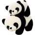 Giant Panda Plush Toy Doll Doll Dễ thương Siêu dễ thương Gấu ôm Gối ngủ Ragdoll Quà tặng sinh nhật Nữ - Đồ chơi mềm