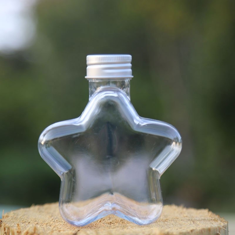 50mlpet灯泡瓶塑料透明圆球带盖加厚小黄鸭圣诞装饰五角星星瓶子,淘宝优惠券,粉丝福利购,淘宝优惠卷