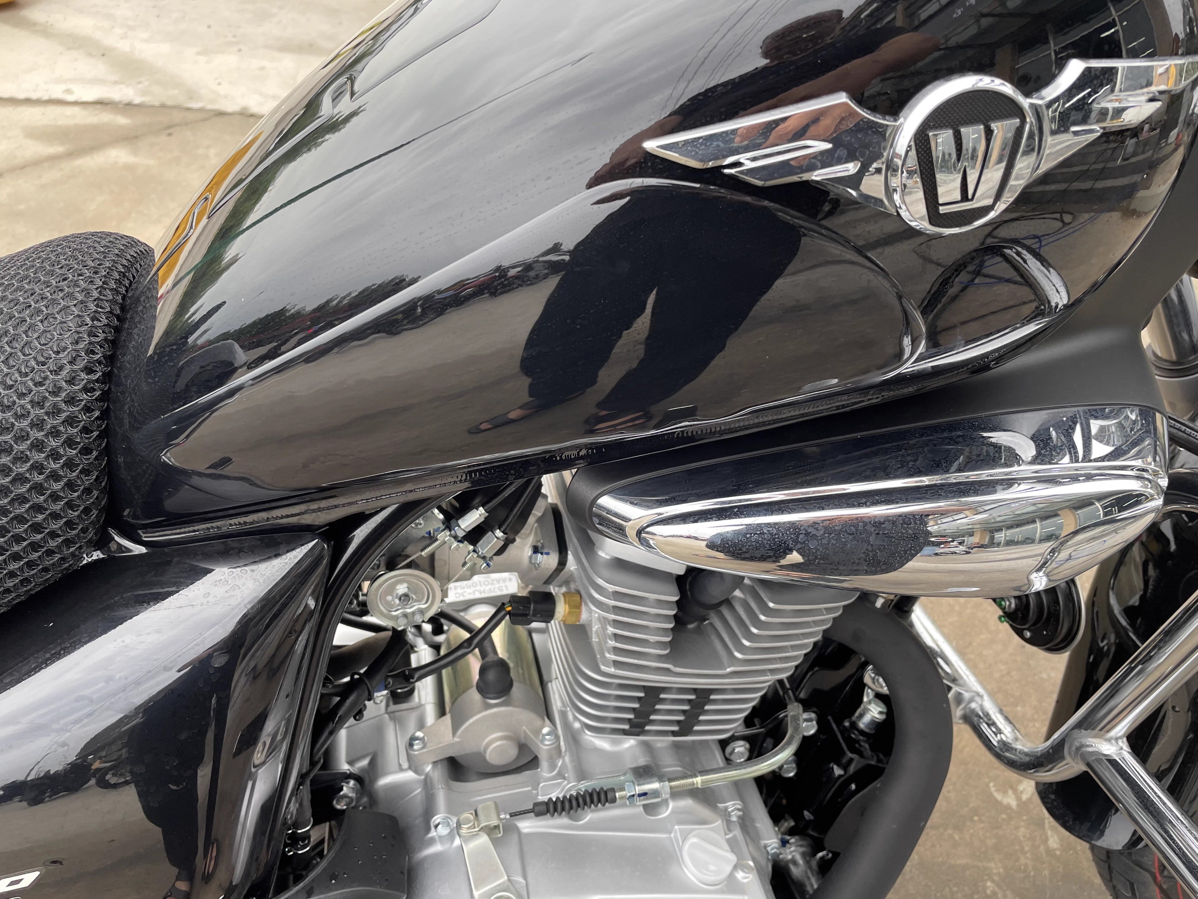 适用于豪爵GZS150油箱贴摩托车改装防滑鱼骨贴加厚防水蹭刮花耐磨,淘宝优惠券,粉丝福利购,淘宝优惠卷