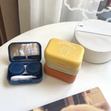 Невидимые очки, маленькая милая брендовая банка для хранения, двойная коробка, простой и элегантный дизайн