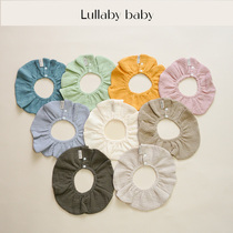 lullabybaby baby six layers of pure cotton petal spat towel 360 degrees of rotatable spat towel newborn enclosure