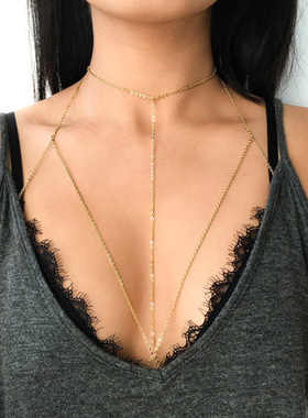 欧美比基尼身体链