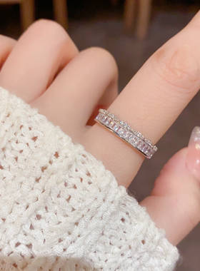 超闪轻奢高级感个性戒指