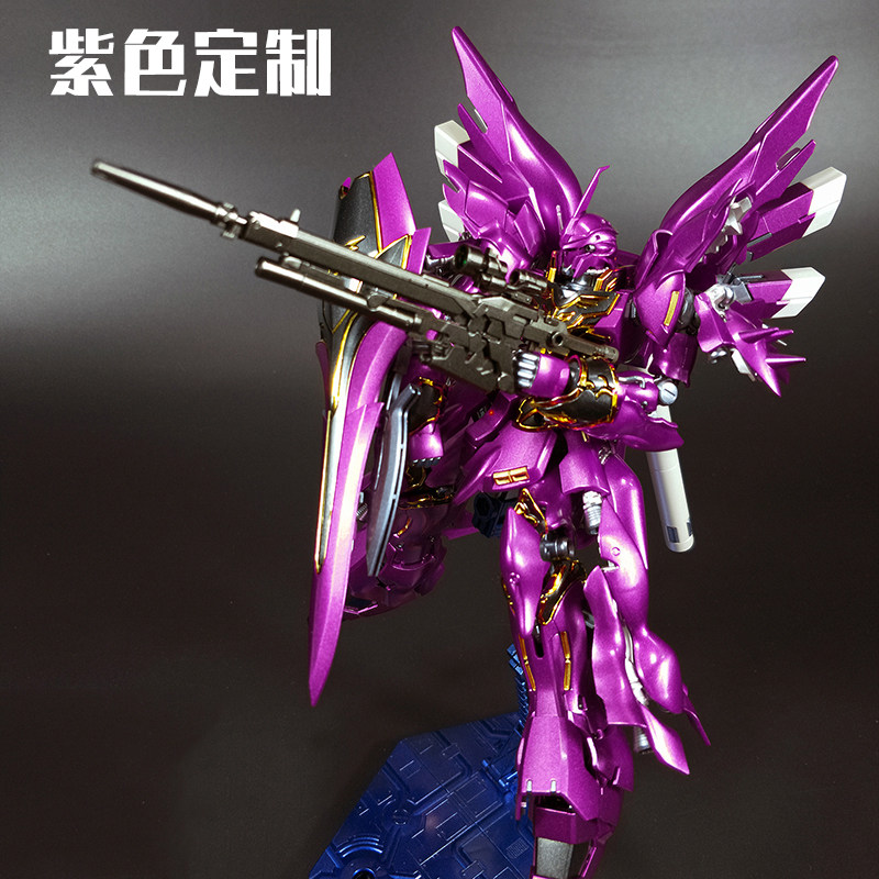 正品 模动魂 万代 合金着色 RG22 MSN06S新安洲高达拼装模型 - 图3