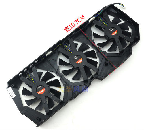 七彩虹iGame烈焰战神 GTX960 1060/1070/1080 显卡散热风扇 3风扇 - 图1