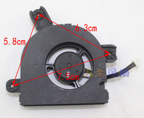 AVC原装BASA0615R2M P007 DC12V 0.3A 4线 R1D路由器风扇 - 图1