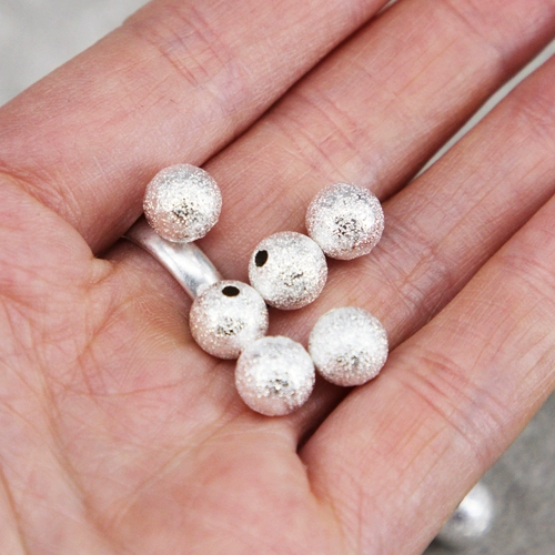 Браслет из бисера ручной работы, аксессуар, медные золотые матовые аксессуары, металлическое украшение-шарик, заколка для волос