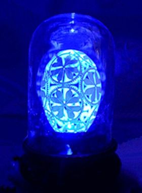 七彩防尘罩亚克力展示台工艺品