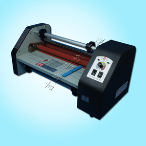 吉雄FM-330型覆膜机 热裱机 塑封机 四粗辊 金属外壳 宽33CM