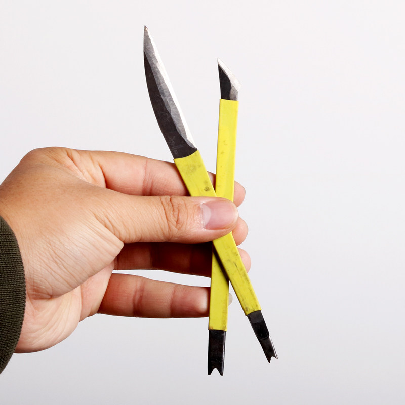 水仙花专用雕刻刀漳州水仙花刀不锈钢带凹槽雕刻水仙花种球专用刀,淘宝优惠券,粉丝福利购,淘宝优惠卷