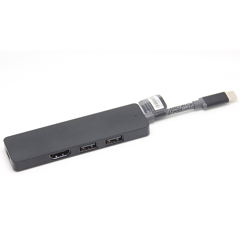 全新HP Elite USB-C Hub Type-C便携迷你 mini扩展坞底座 HDMI 4K - 图3