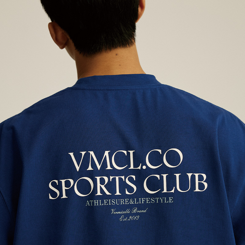 VMCL运动冲浪标语日系宽松街头短袖TEE恤男女夏24SS vermicelli-图0